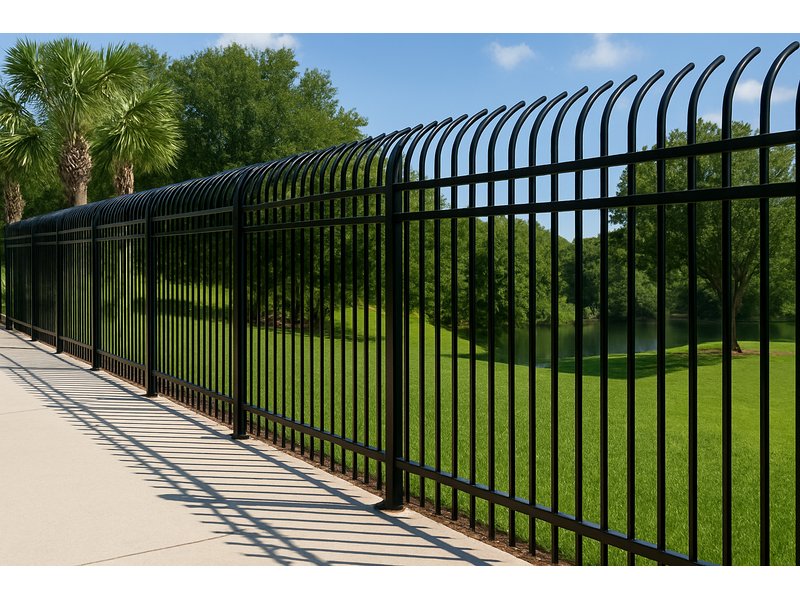 Aluminum Anti-Climb Security Fence