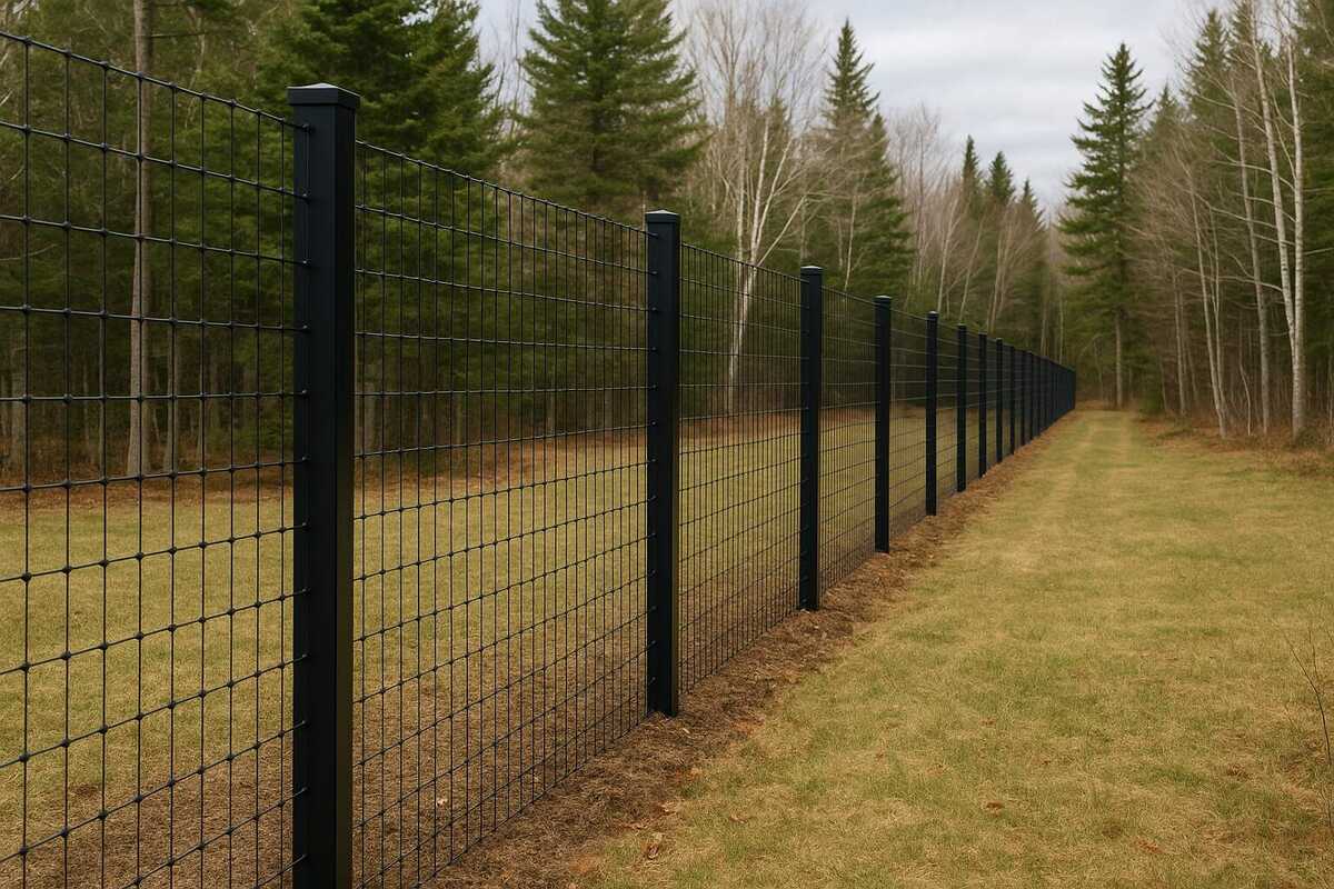 Professional Deer Fence Installation
