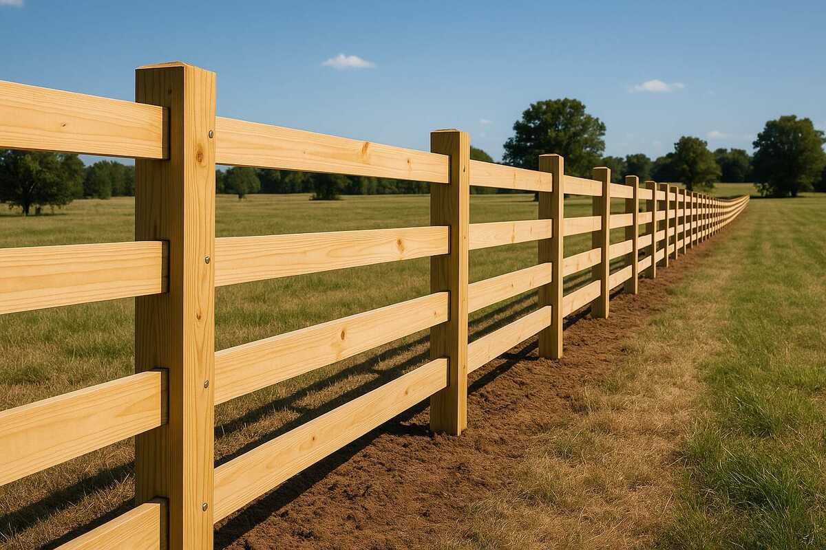 Professional Agricultural Fence Installation